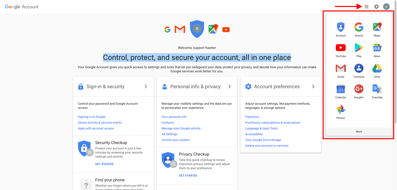 , How to Create a Google Account, Hawker Web Solutions